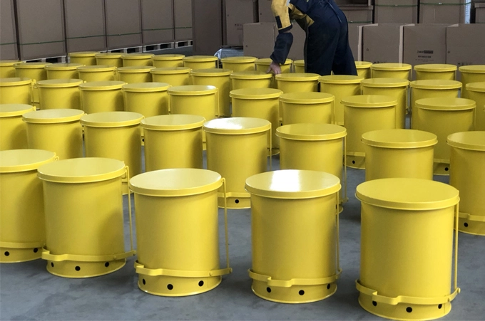 Manutenção do armário de armazenamento de segurança