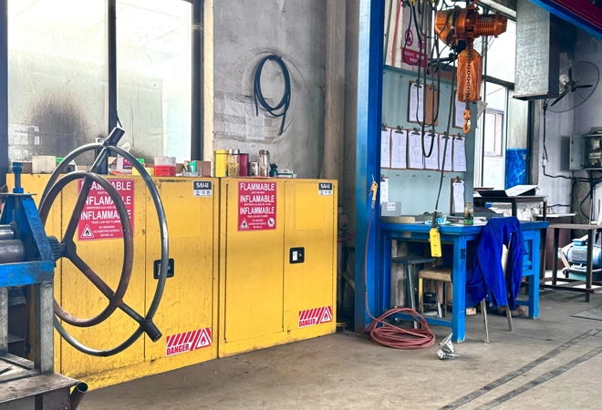 Armário de armazenamento líquido inflamável para a indústria química