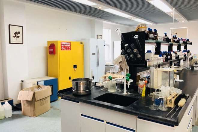 Armário de armazenamento inflamável para oficina