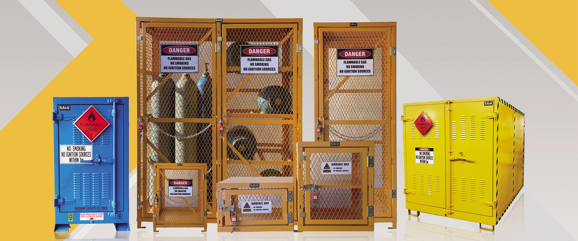 Gaiola de armazenamento de cilindro de gás