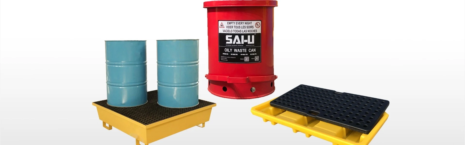 Palete de derramamento de tambor