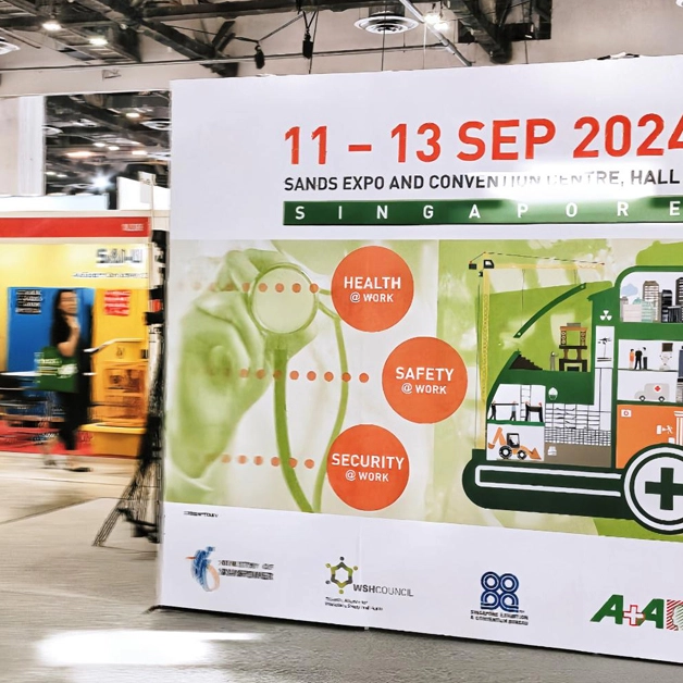 O SAI-U da exposição OS H Asia Singapore foi realizado com sucesso com resultados frutíferos